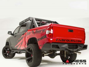 Toyota Tundra Rear Bumper - Vengeance - Fab Fours - (2014 - 2021) - Without Sensors Toyota Tundra Rear Bumper - Vengeance - Fab Fours - (2014 - 2021) - Without Sensors